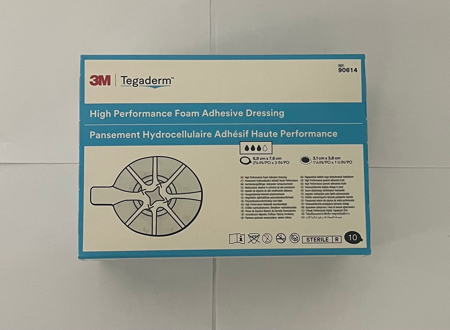 3M - Tegaderm - 6,9cm x 7,6cm - 90614