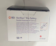 BD - Venflon - Pro Safety Needle Protected IV (22G) - 50 stuks per doos