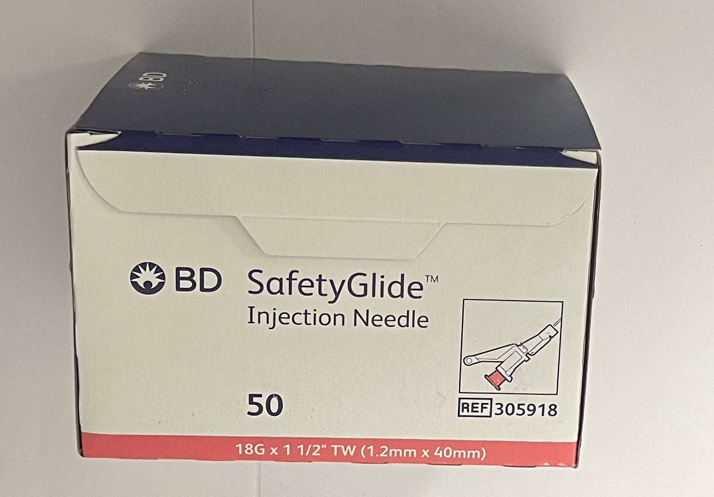 BD - Safety glide - 1,2mm x 40mm - 305918