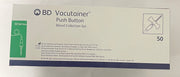 BD Vacutainer Push Button Blood Collection Set - 0.8 x 19mm x 305mm (21G) - 367344