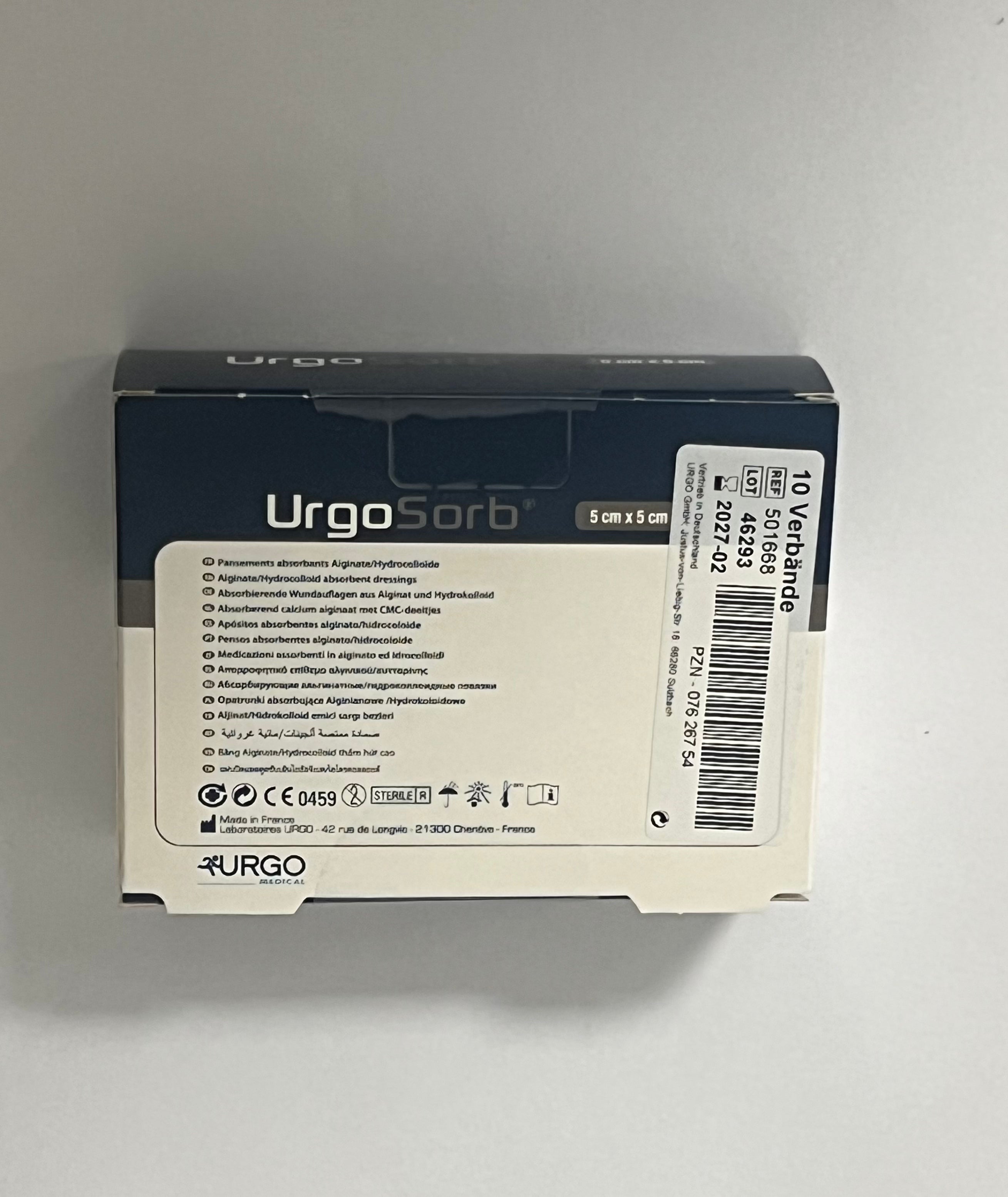 UrgoMedical - Urgo Sorb - Alginate -  5cm x 5cm - 501668