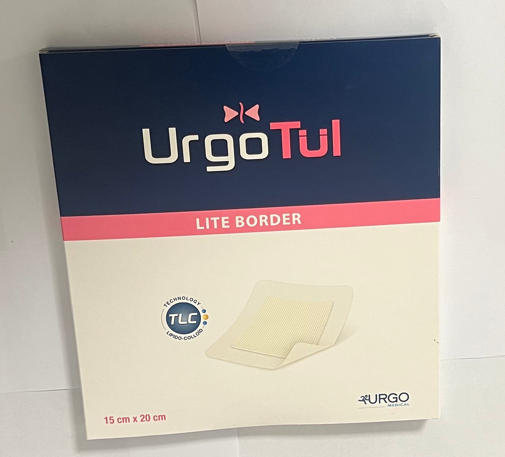 UrgoMedical - UrgoTül - Lite Border - 15 x 20 cm - 503954