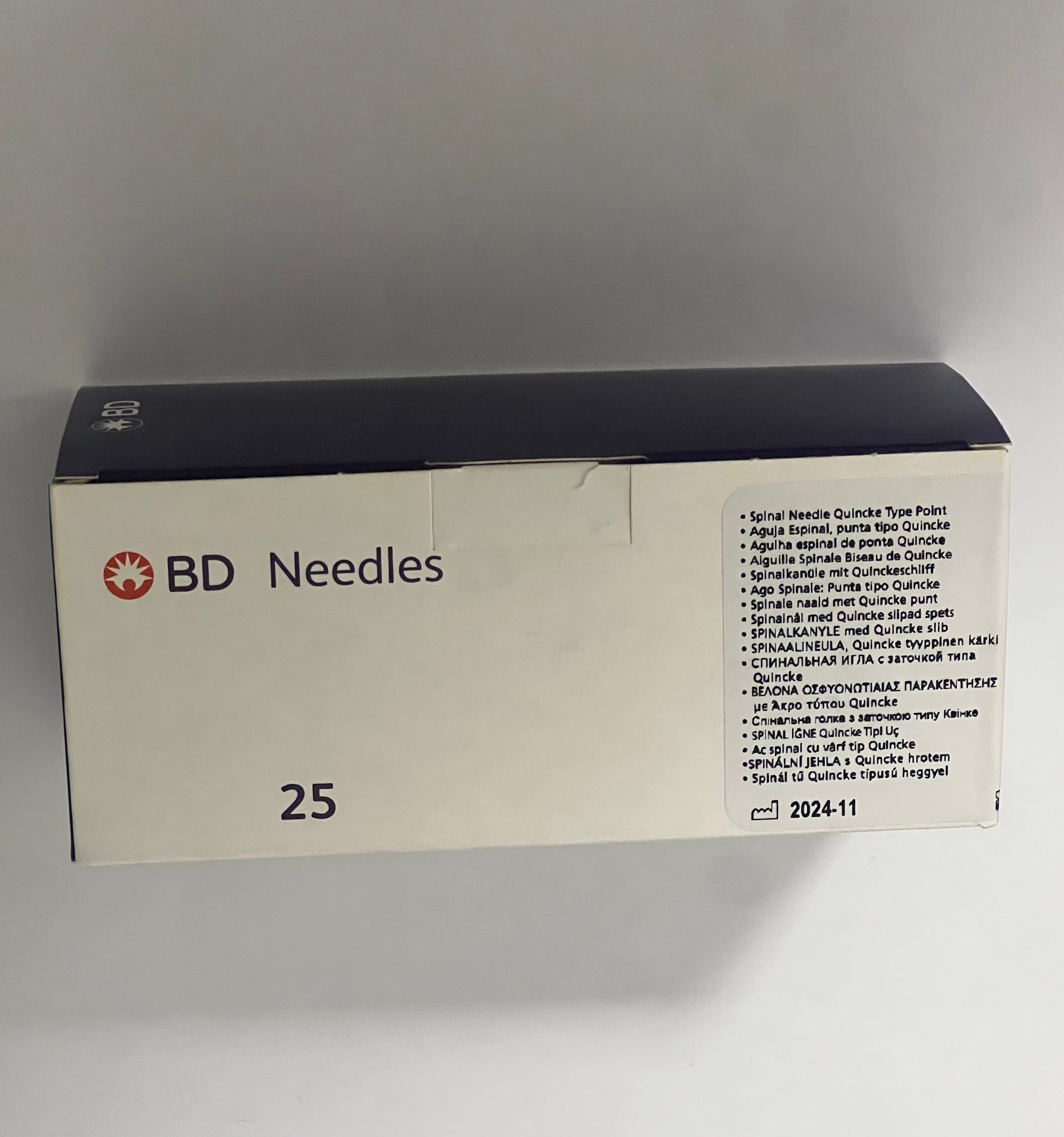 BD Spinal Needle - 0.7 x 90 mm (22G) - 405256
