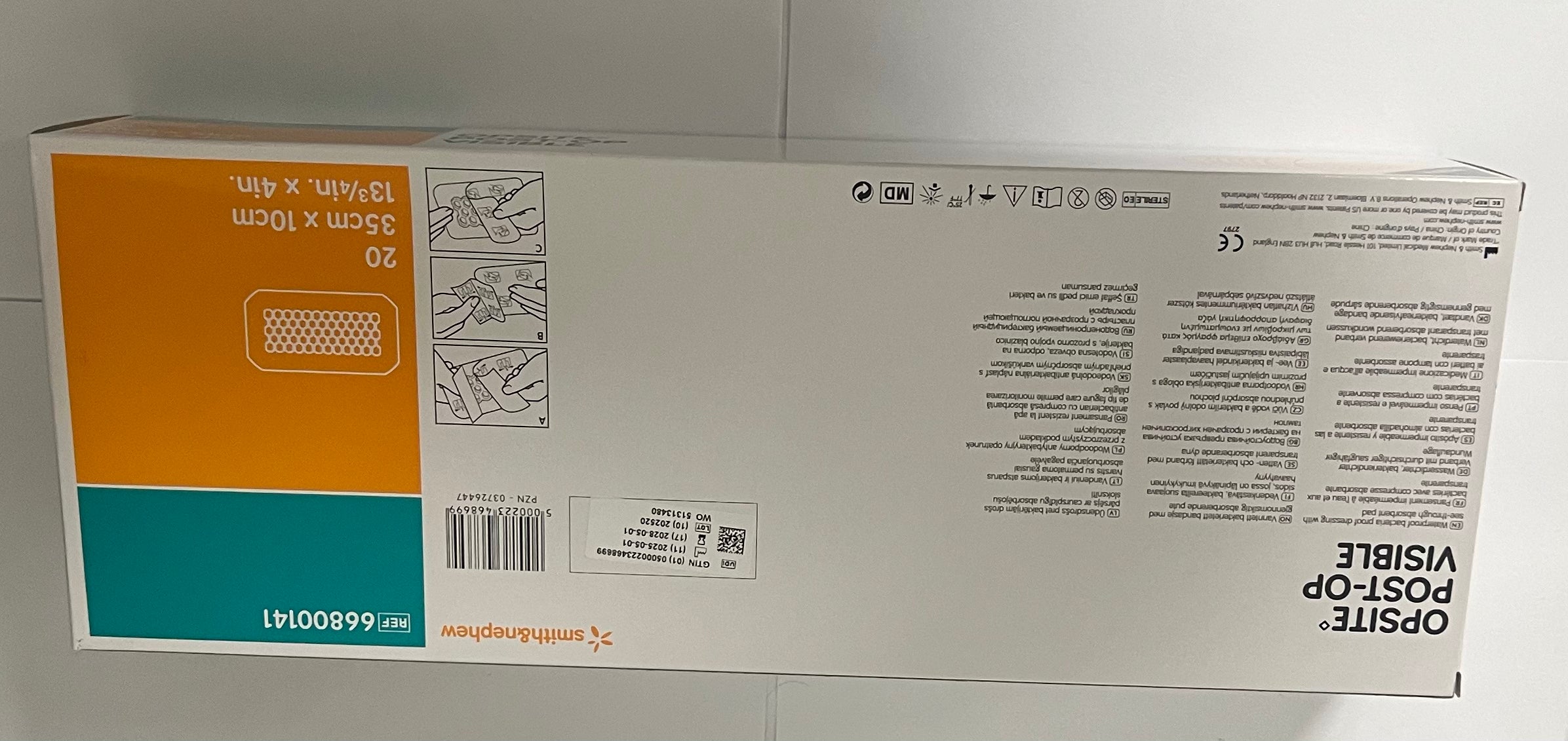 Smith&Nephew - Opsite Post-op Visible- 66800141