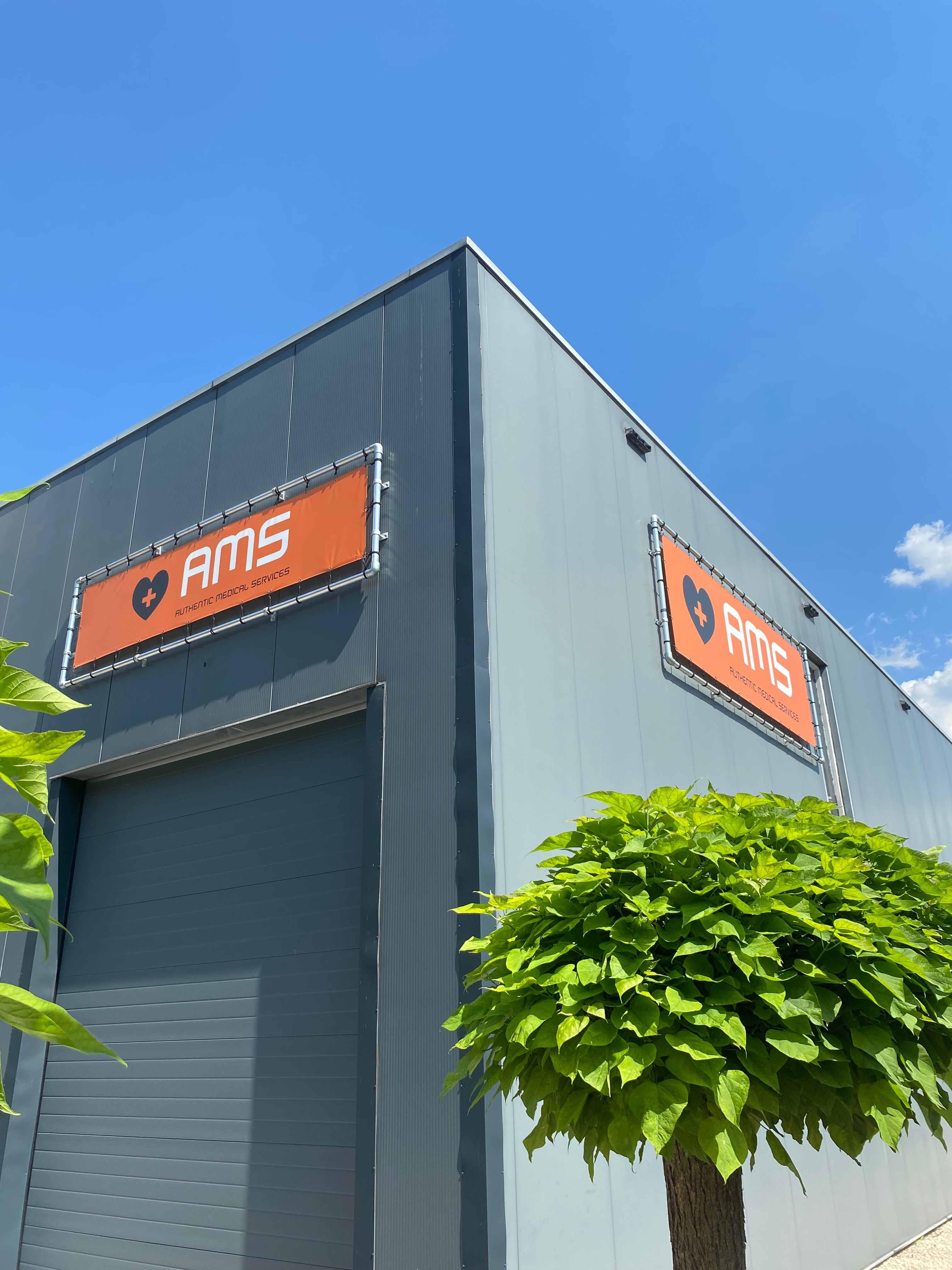 AMS bedrijfspand aan de Molensingel in Maastricht 2025