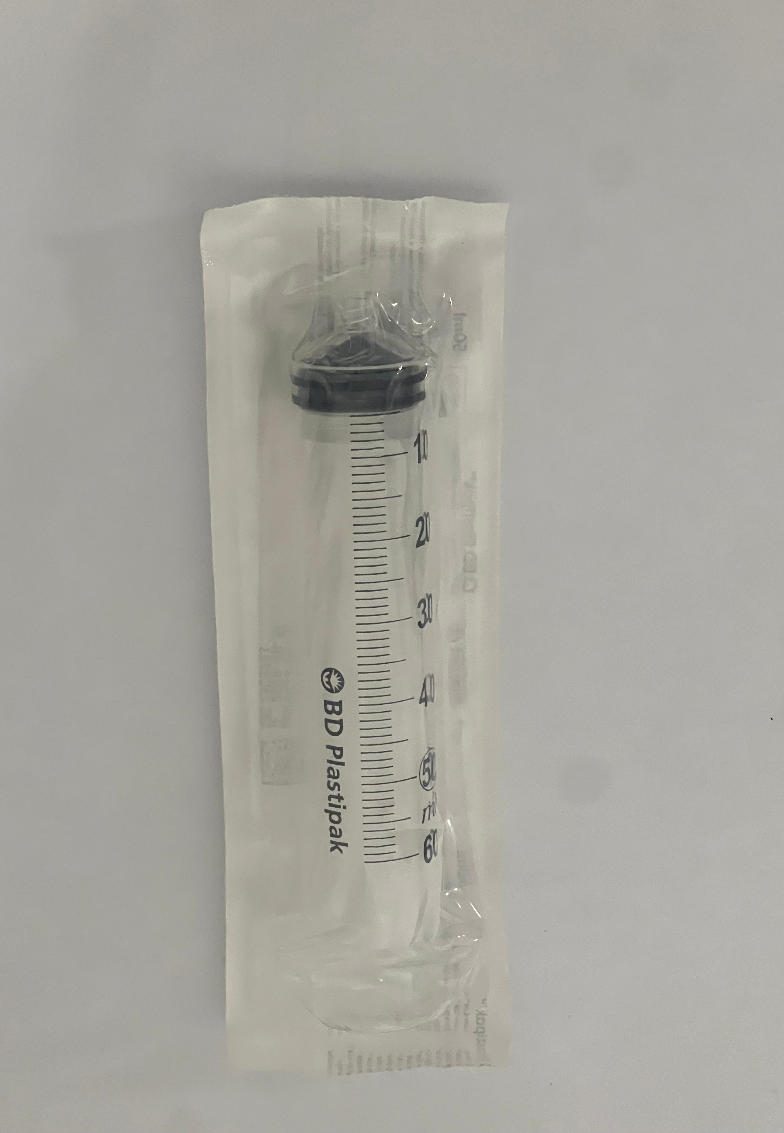 BD PLASTIPAK SYRINGE 50 ML (60 ML) LUER - LOK - 300865