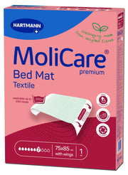 Hartmann - MoliCare® Premium Bed Mat TEXTILE 7 drops 75 cm x 85 cm - 155012