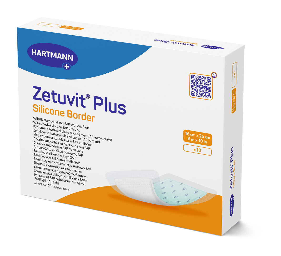 Hartmann - Zetuvit Plus - 16cm x 26cm - 413904