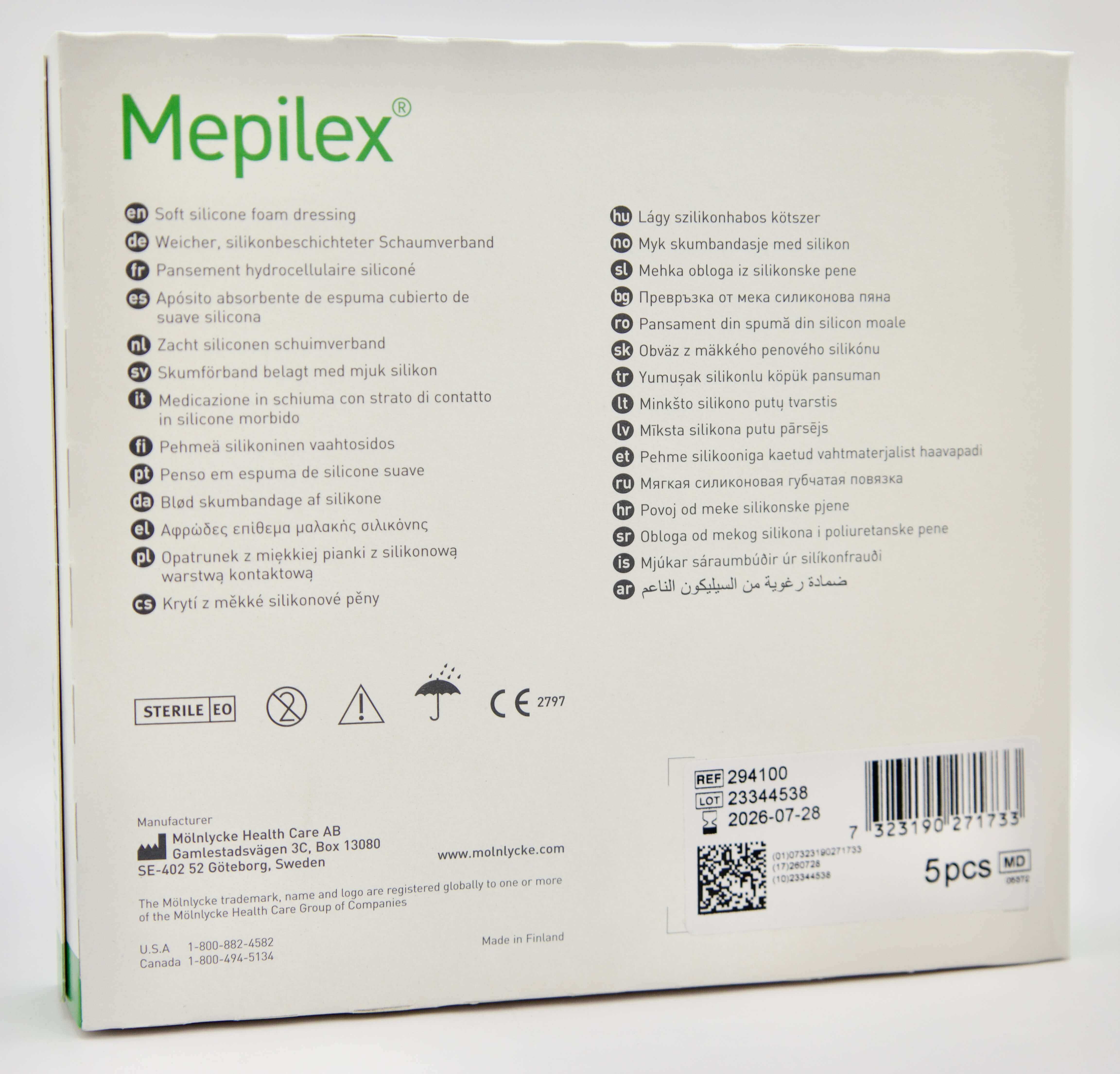 Molnlycke - Mepilex - 6 x 7 cm - 294100