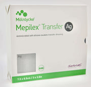 Molnlycke - Mepilex - Transfer Ag - 7.5 cm x 8.5 cm - 394000