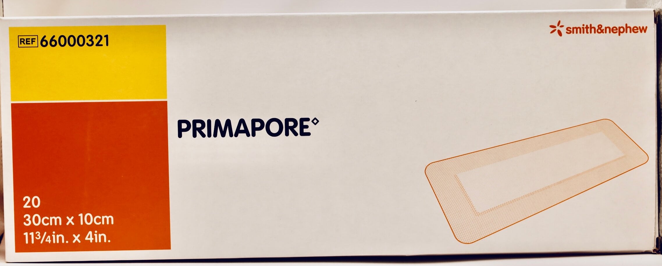 Smith &amp; Nephew - Primapore - 30 x 10 cm - 66000321