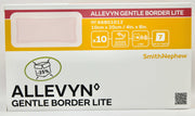 Smith &amp; Nephew - Allevyn Gentle Border Lite - 10 cm x 20 cm - 66801012
