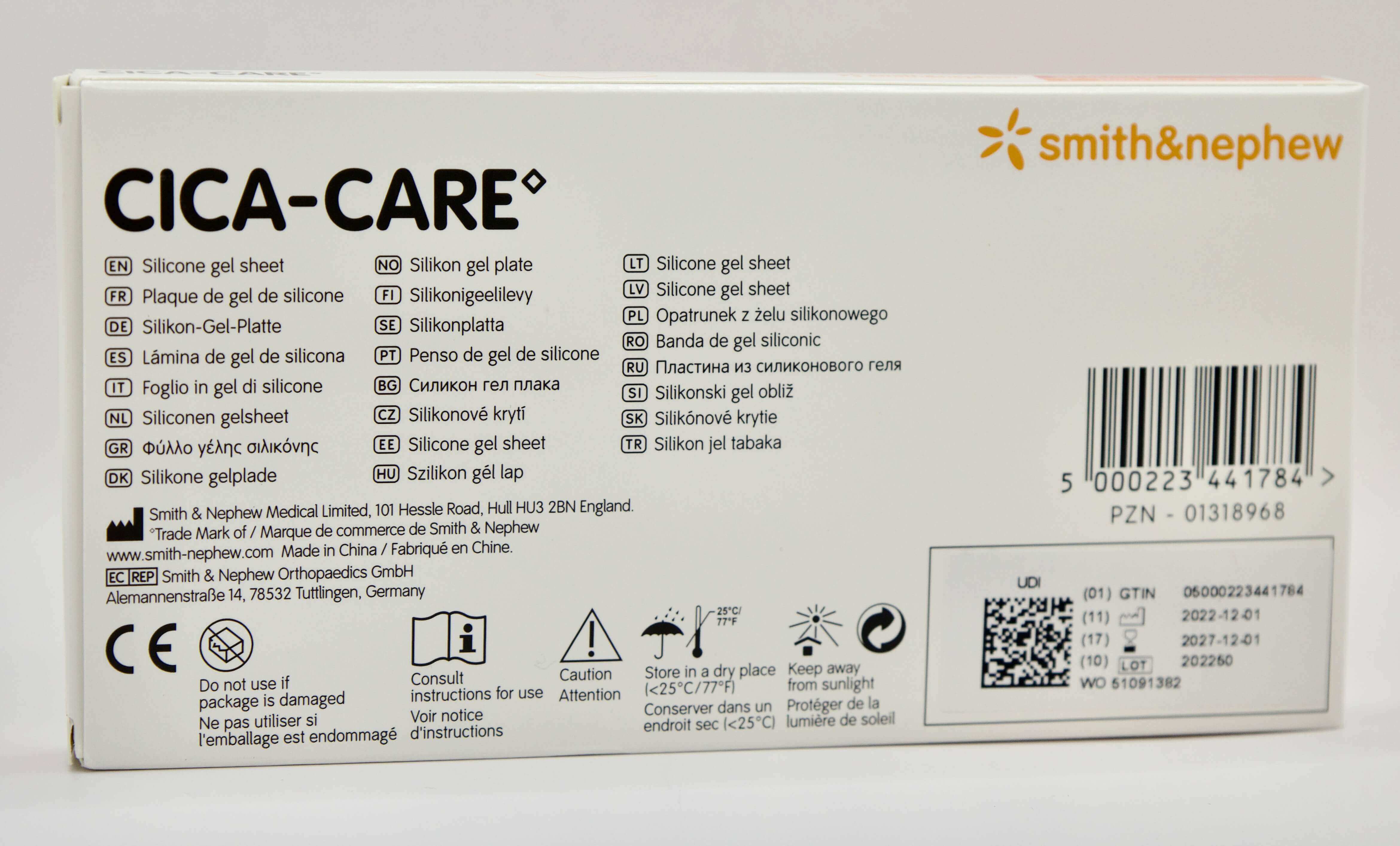 Smith &amp; Nephew - CICA-CARE 12 cm x 6 cm - 66250704