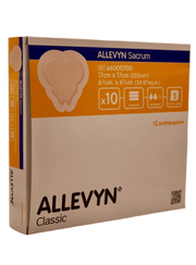 Smith &amp; Nephew – Allevyn Sacrum – 17 cm x 17 cm – 10 Stück pro Karton – 66000700