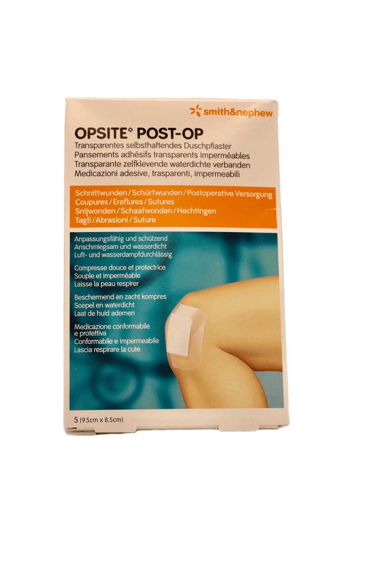 Smith &amp; Nephew - OPSITE POST-OP - 9.5 cm x 8.5 cm - 1 pc per box - 66030314