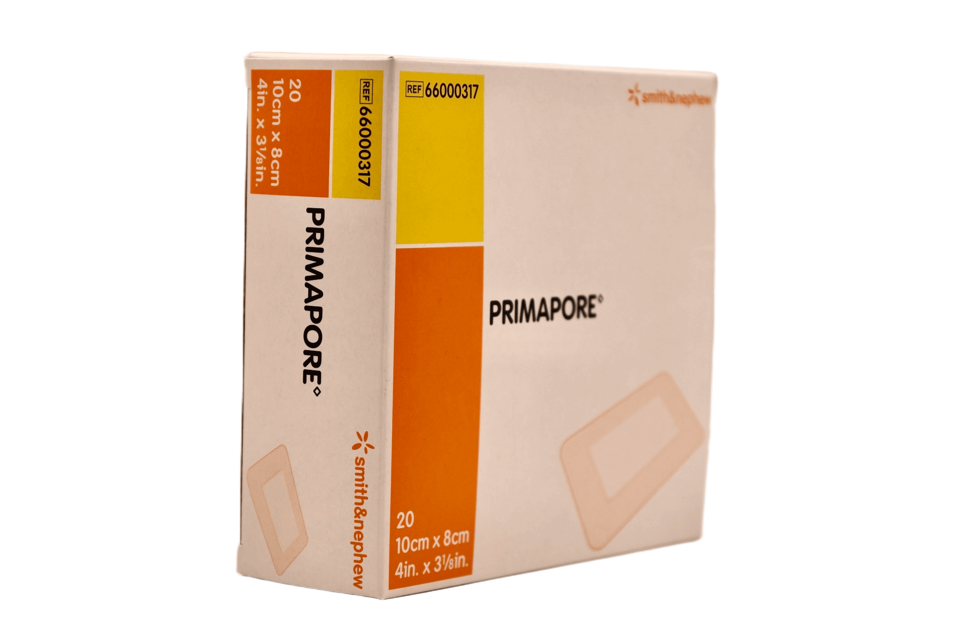 Smith &amp; Nephew - PRIMAPORE - 10 cm x 8 cm - 20 pcs per box - 66000317