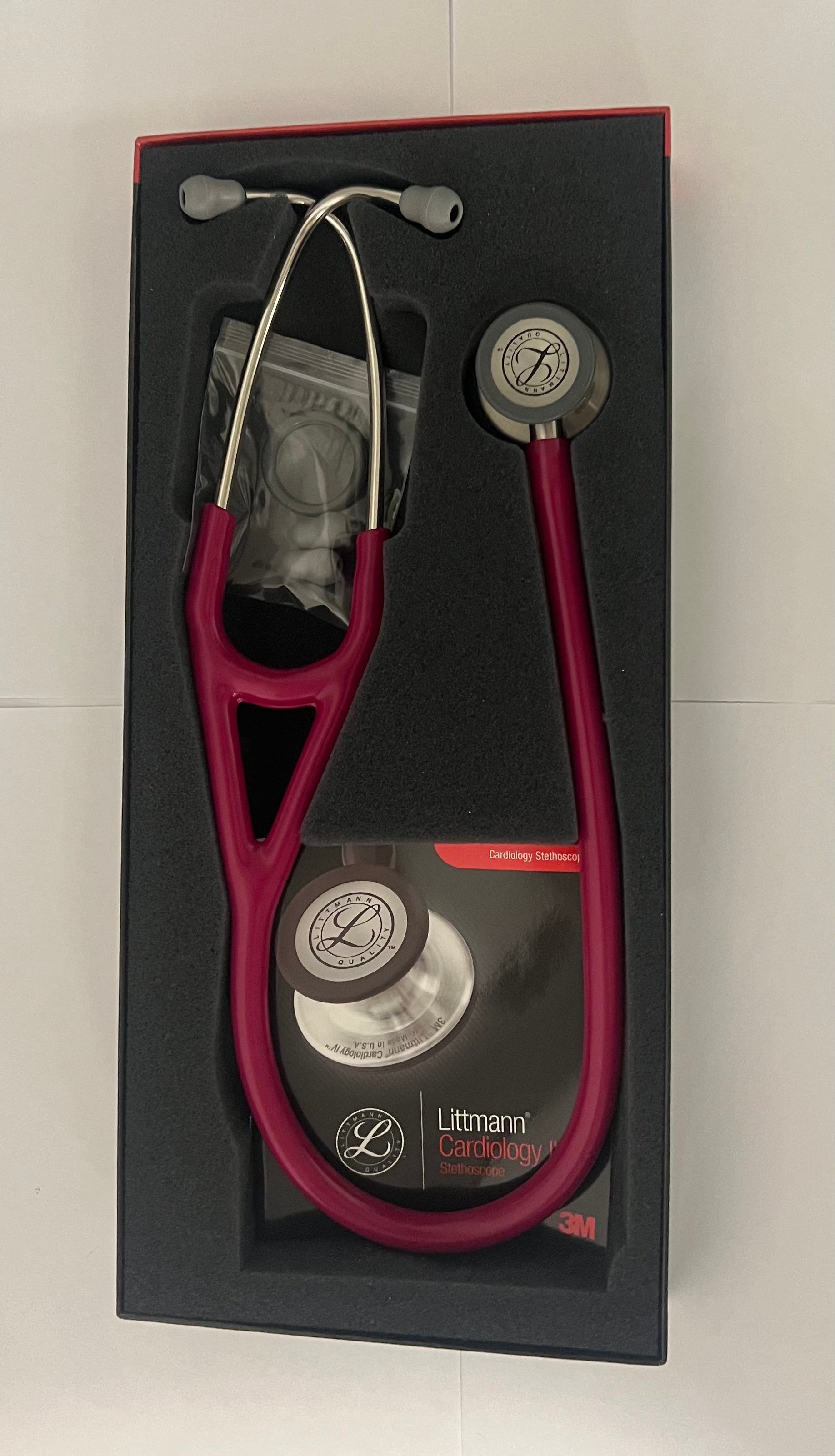 Littmann - Cardiology IV Stethoscope - Boreaux red - 6184
