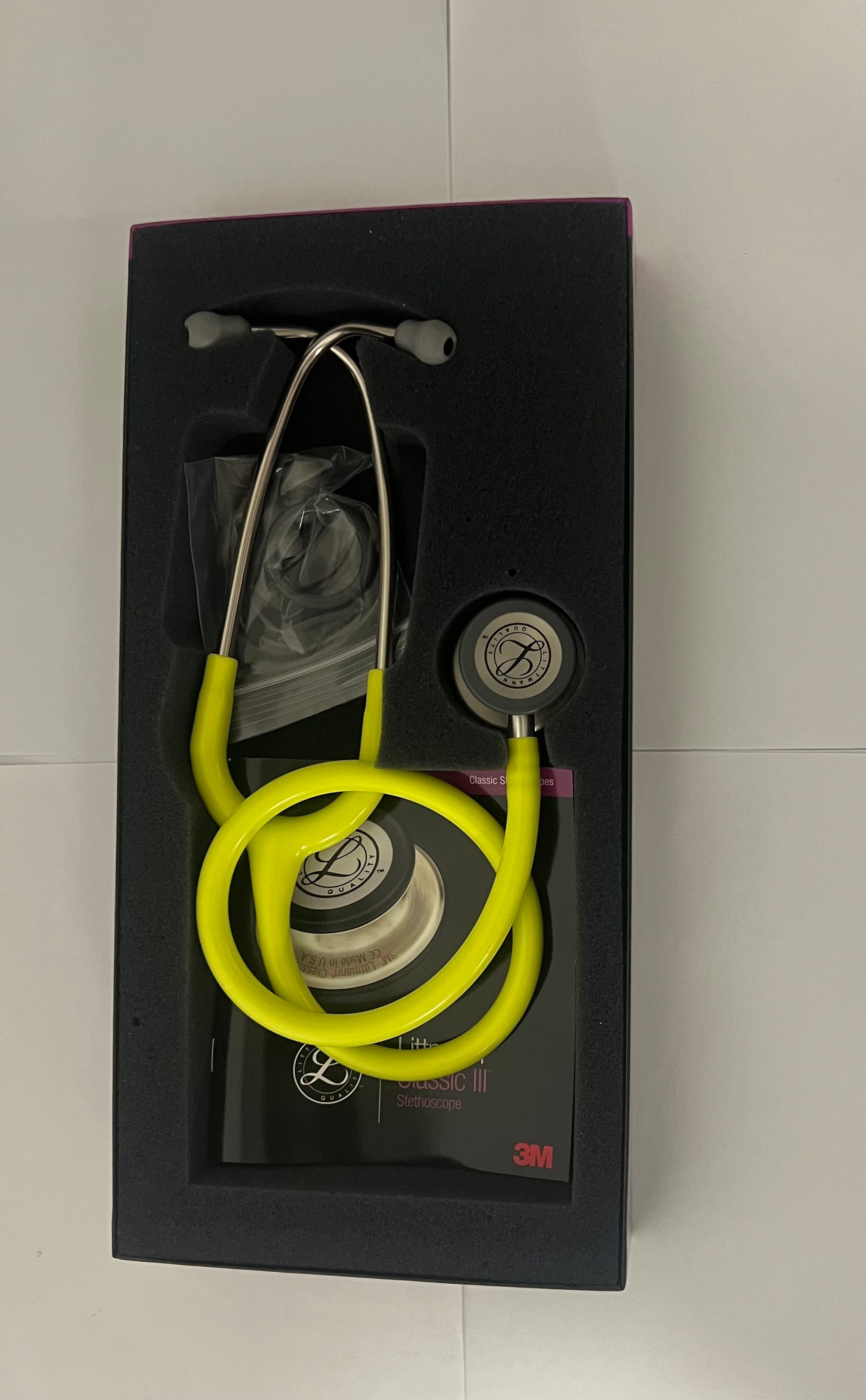 Littmann - Classic III Stethoscope - Lime green - 5839